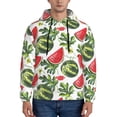 thumbnail image 2 of Bingfone Watermelons Men'S Drawstring Hoodie Long Sleeve Pocket Sweatshirts-X-Large, 2 of 9