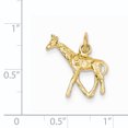 thumbnail image 2 of 14K Yellow Gold Solid Polished 3-Dimensional Giraffe Charm, 2 of 2
