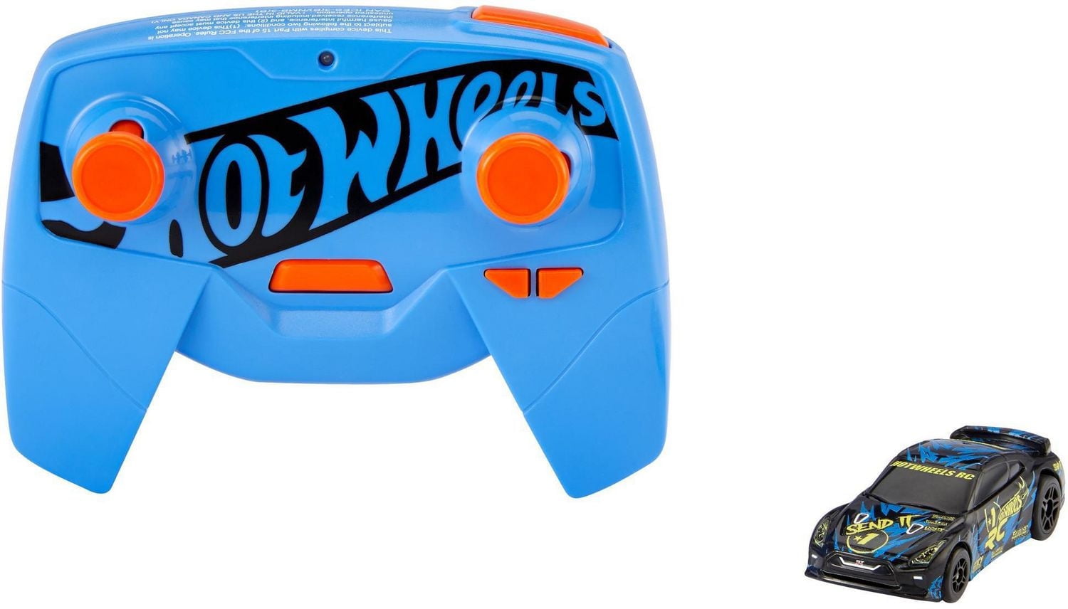 Véhicule téléguidé Nissan GT-R (R35) 2017 Hot Wheels à l’échelle 1:64