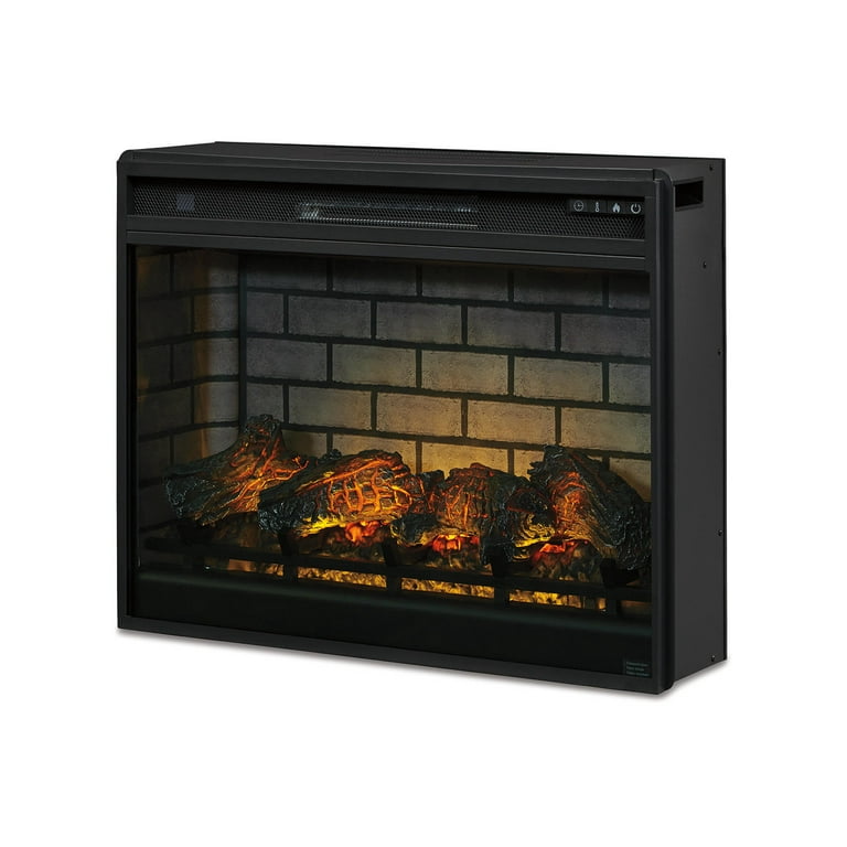 Entertainment Accessories Fireplace Insert - Black Entertainment Accessories Fireplace Insert - Black