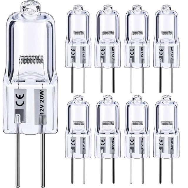 10-Pack - G4 Halogenlampor / Stiftlampor - Varmvit - Halogen WarmWhite WarmWhite