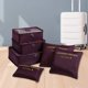 thumbnail image 4 of 6 unids/set bolsa de almacenamiento de equipaje bolsa de embalaje de viaje para ropa interior de zapatos (rojo vino) Ndcxsfigh Libre de BPA, 4 of 6