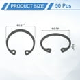 thumbnail image 2 of 50 Pack 13/16" Internal Retaining Ring Circlip, Internal Circlip Snap Rings, 2 of 6
