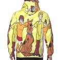 thumbnail image 6 of Lsque Scooby-Doo Pattern Casual Men's Hoodie,Hooded Sweatshirt with Kangaroo Pocket,Pullover Hoodie-Large, 6 of 8