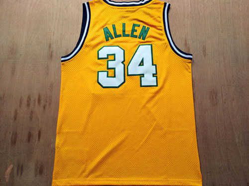 NBA_ jersey Mens Vintage 11 Detlef Schrempf Green White Red 20 The Glove  Gary Payton 40 Reign Man Shawn Kemp 34 Ray Allen Kevin 35 Durant Shirt  Stitched''nba''jersey 