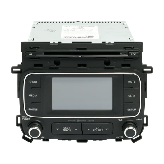 Restored 2015-2016 Kia Forte AM FM Sirius XM Bluetooth MP3 w Single-Disc CD 96180-A7890WK (Refurbished)