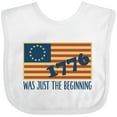 thumbnail image 3 of Inktastic Vintage US Flag Boys or Girls Baby Bib, 3 of 4