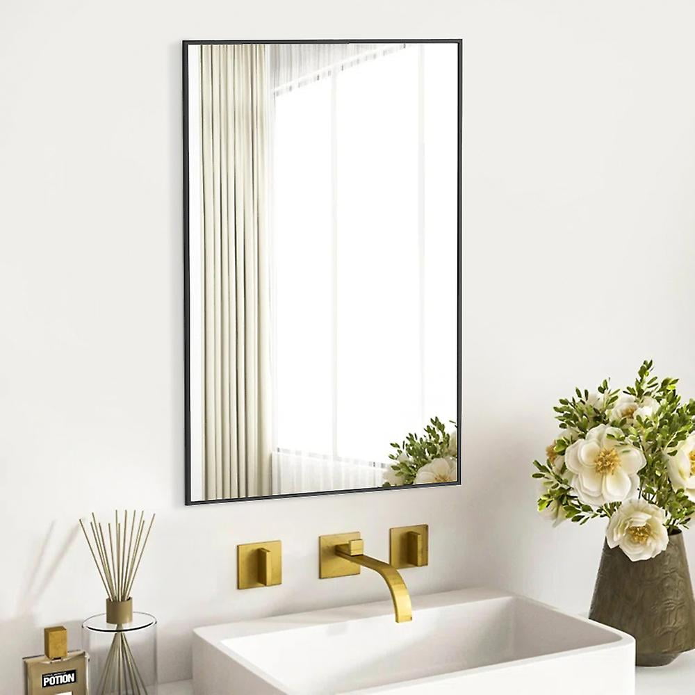 Livingandhome Modern Rectangle Bathroom Wall Mirror Wall Mounted Mirror   925cc055 6bc9 4001 B4c0 7b75e96f49ae.9aa6675dfe4807583bad7a92c032d1ba 