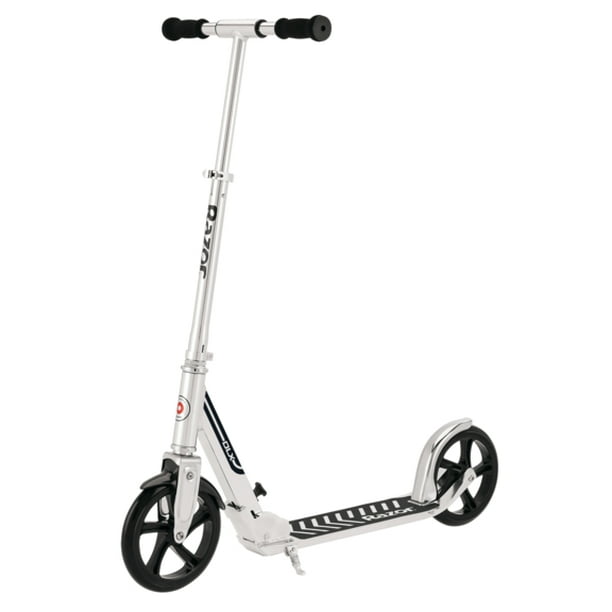 Razor A5 DLX Kick Scooter, 8 In. Large Wheels, AntiRattle Folding