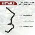 thumbnail image 4 of Cooling System Hose Assembly for Ford C-Max No.7M518274JC | Engine Coolant Overflow Hose Black 1 Pcs, 4 of 6