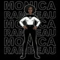 thumbnail image 2 of Men's Marvel WandaVision Animated Monica Rambeau  Graphic Tee Black 2X Large, 2 of 5