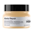 thumbnail image 1 of L'Oreal Professionnel Absolut Repair Golden Mask | Mascarilla dorada reparadora | Repara el daño y proporciona brillo al cabello | Con tecnología de quinoa dorada y prote&amp;iac, 1 of 6