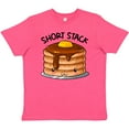 thumbnail image 3 of Inktastic Short Stack Cute Pancake Breakfast Youth T-Shirt, 3 of 5