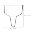 thumbnail image 2 of CHICHUMID Home Users Cheese Slicers 2Pcs 5.9X5.1X0.2In Stainless Steel, 2 of 6