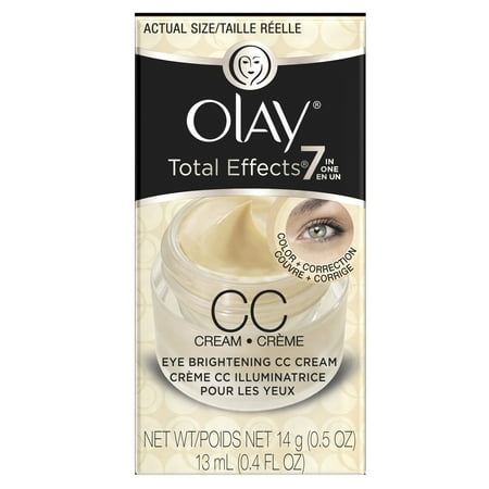 Olay Total Effects 7-in-1 illuminatrice pour les yeux CC crème, 0,4 Oz Fl