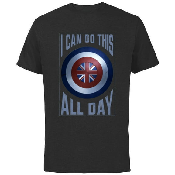 Marvel Doctor Strange Multiverse of Madness Captain Carter - Short Sleeve Cotton T-Shirt for Adults - Customized-Black