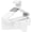 White, variant on UEAKPIC Plastic Hangers 24 Pack, Space Saving Heavy Duty Clothes Hangers with Notch for Adults, White 