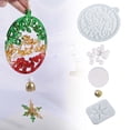 thumbnail image 4 of Resina de silicona Campana de Navidad Colgante de epoxi Fabricación Adorno de bricolaje estiloA Zulema Resina epoxica, 4 of 8