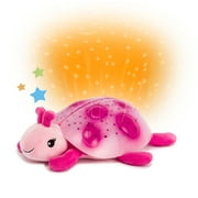 Cloud b, Plush Twilight Ladybug - Pink, Star Constellation Night Light, for Baby or Toddler