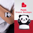 thumbnail image 2 of BioSwiss Bandages, Panda Shaped Self Adhesive Bandage, Latex Free Sterile Wound Care, Fun First Aid Kit Supplies for Kids and Adults, 24 Count, 2 of 7
