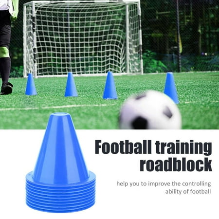10pcs Soccer Training Cone Football Barriers Plastic Marker Holder Accessory,Soccer Training Cone, Football Training Holder