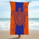 thumbnail image 4 of Toalla de playa, toallas de baño, toalla de playa rectangular, toalla de fibra fina, tapete de playa, toalla de baño, chal, absorbente de agua, portátil y secante para todas las estaciones, tamaño uni, 4 of 6