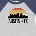 thumbnail image 4 of Inktastic Austin Texas Skyline Vintage Boys or Girls Baby Bodysuit, 4 of 5