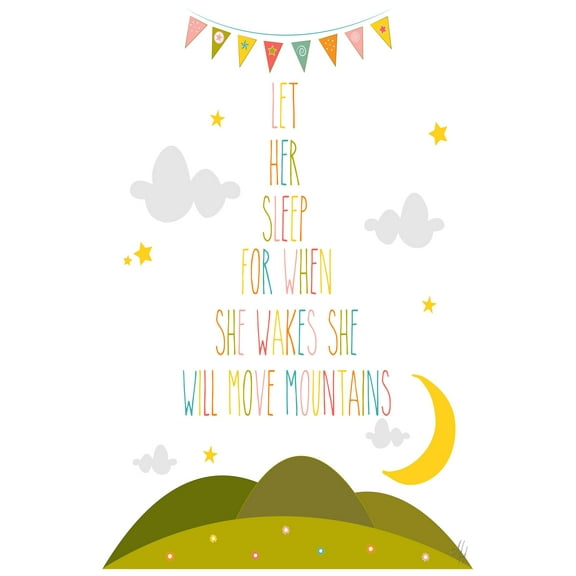 Marmont Hill Move Mountains by Karen Zukowski Canvas Wall Art