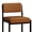 Brown-Faux Leather, variant on MultiHaven 26" Counter Height Bar Stools Set of 2,Industrial Swivel Stool with Thick Upholstered Cushion & Back for Kitchen Island,Cafe,Bar - Brown PU