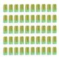 thumbnail image 1 of Channel Terminal Block,50Pcs DIN Rail Mount DIN Rail Mount Terminal Grounding Terminal Block Top-Notch Performance, 1 of 8