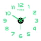 thumbnail image 2 of Pegatinas de reloj mural luminoso, pegatina de pared 3D, números, reloj Digital, reloj de pared DIY, reloj decorativo para el hogar, cocina,, 2 of 9