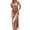 Rose Gold, variant on Women's Silk Satin Backless Long Nightgowns Elegant Sleeveless Spaghetti Strap Maxi Sleepdress Scoop Neck Soft Comfy Slip Dress