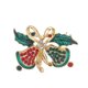 thumbnail image 1 of Muñeco de nieve alce regalos guantes pingüino Santa Pins broches esmalte dibujos animados sombrero rojo Feliz Navidad broche fiesta regalos de navidad, 1 of 4