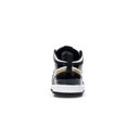 thumbnail image 4 of Jordan Toddler's 1 Mid Patent Black White Gold Shoes, from StockX, 4 of 5