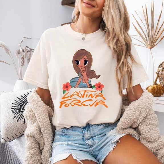 Latina Foreva T-Shirt, Karol-Inspired Latin Music Fan Tee, Vintage Dance Graphic Shirt, 2026 Unisex Concert Gift