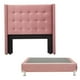 thumbnail image 1 of Box Base Cama Queen Size + Cabecera Titan Palo de Rosa Dicasa Titan Dante, 1 of 8