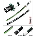 thumbnail image 4 of 80cm Upgrade Demon Slayer Anime Katana Sword Weapon Prop Zenitsu Tanjirou Mitsuri Kokushibou Toy Swords, 4 of 4