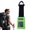 Green, variant on Mini Thermometers, Portable Digital Small Hygrometer Thermometer, Backpacking Hiking Travel Thermometer with Carabiner Clip, Lightweight Weather Monitor,Travel Mountaineering Vehicle Pendant Keychain