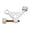 White, variant on V234 Hinge Pin Door Stops - Antique Brass