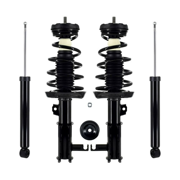 Set 4 Front Quick Complete Strut-Coil Spring-Rear Shock Absorber For 2011-2017 Buick Regal