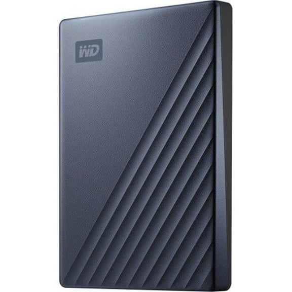 Western Digital External Portable USB 3.0 256-Bit Encryption Standard My Passport Ultra 2 TB Hard Drive - Blue