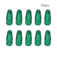 thumbnail image 4 of 10 Pieces Bike Tire Caps Dustproof Color Cycling Air Cover Protective Fittings Aluminum Alloy Solid Color Rim Stem Covers for Replacement Green, 4 of 8