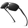 Black Frame Dark Grey Lens