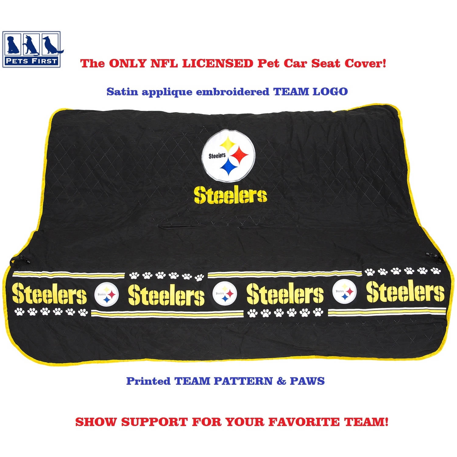 steelers pet gear