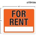 thumbnail image 2 of xianyou-For Rent Sign 14x11, Plastic Sign for Home, Office, Rental, Commercial Propety, Waterproof Plastic (Pack of 2), 2 of 4