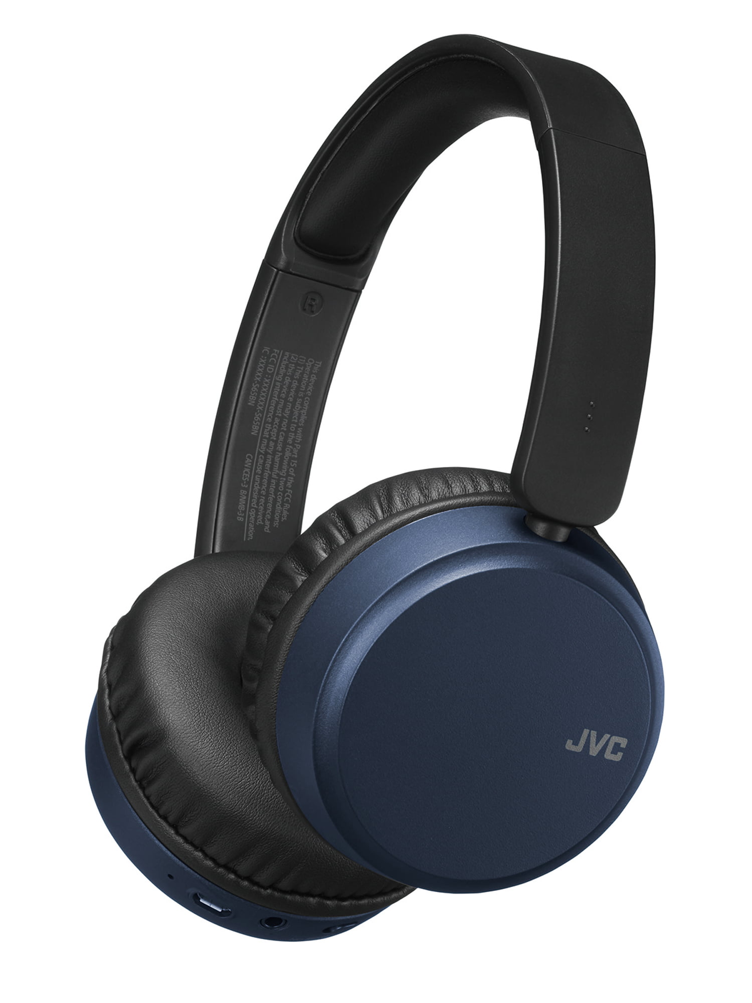 JVC Noise Cancelling Wireless Headpones, Bluetooth 4.1, Bass Boost Function  - HAS65BNA (Blue)