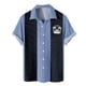 thumbnail image 1 of Men's Hawaiian Printed Button Short Sleeve Shirts Men's Casual Fashion Short Sleeve Shirts 6XL, 1 of 4