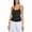 Black Multi, variant on DKNY Jeans Womens Ribbed Sleeveless Tank Top