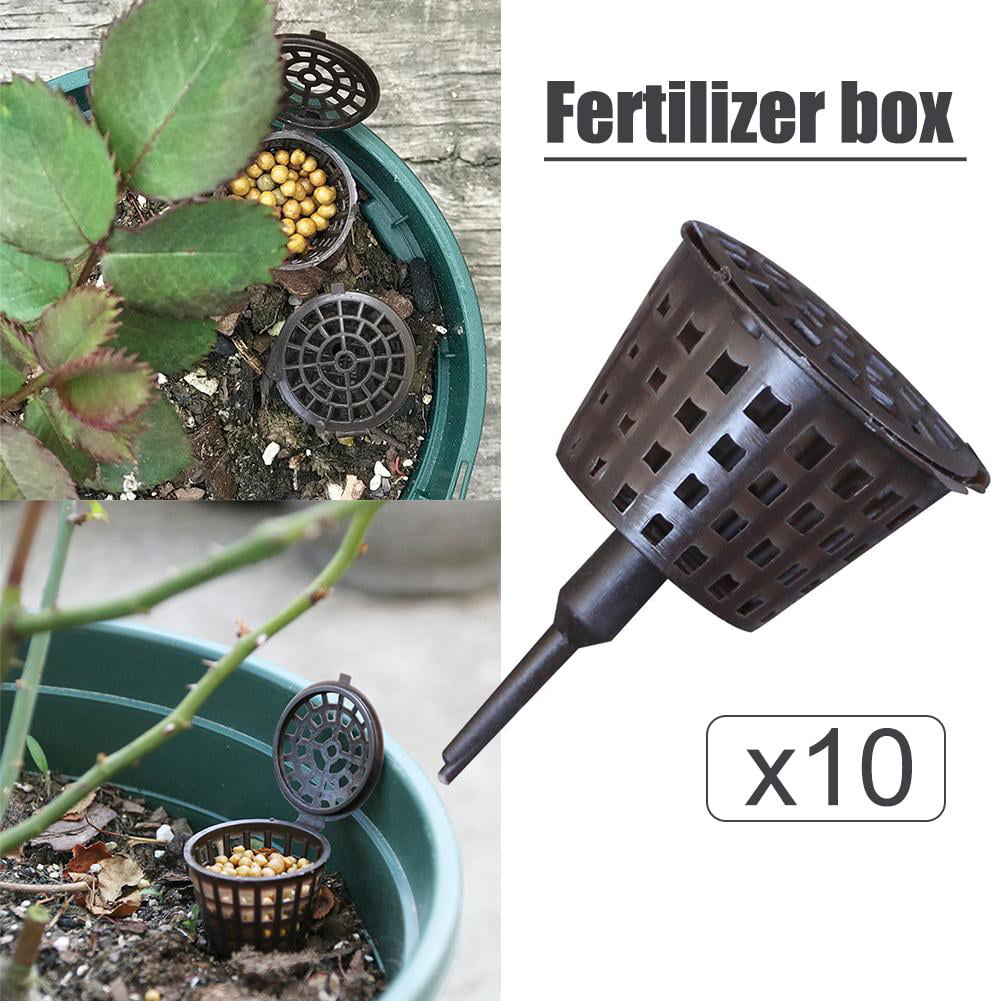 20 x Fertilizer Bonsai Baskets Cup Soil Accessories for Plant Care Size L/S 