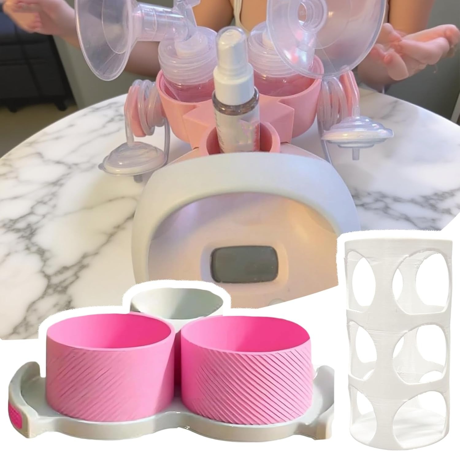 The First Years Quiet Expressions Double Electric Breast Pump HSA
